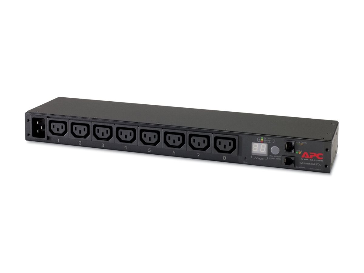 APC Rack PDU Metered 1U 16A 230V 8C13 In