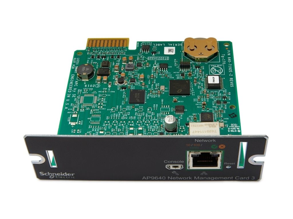 AP9640 SmartSlot Network Management Card 3