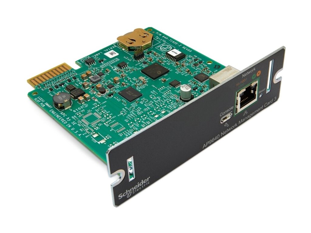 AP9640 SmartSlot Network Management Card 3