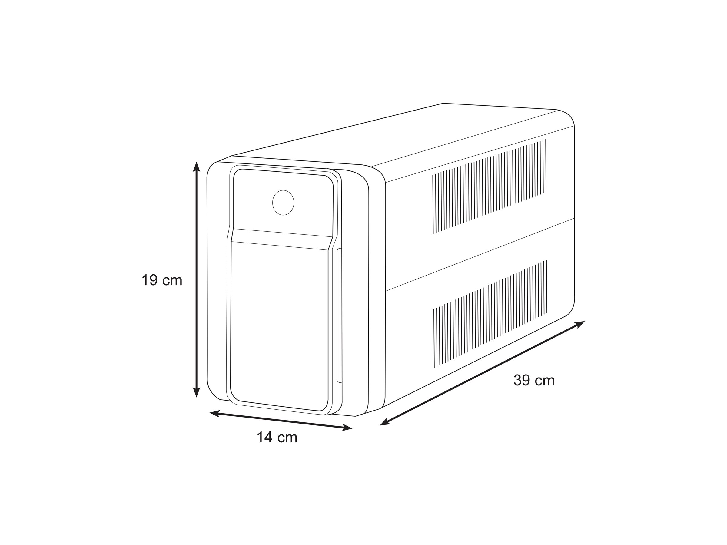 APC Back-UPS 1200VA 230V AVR FR Sockets
