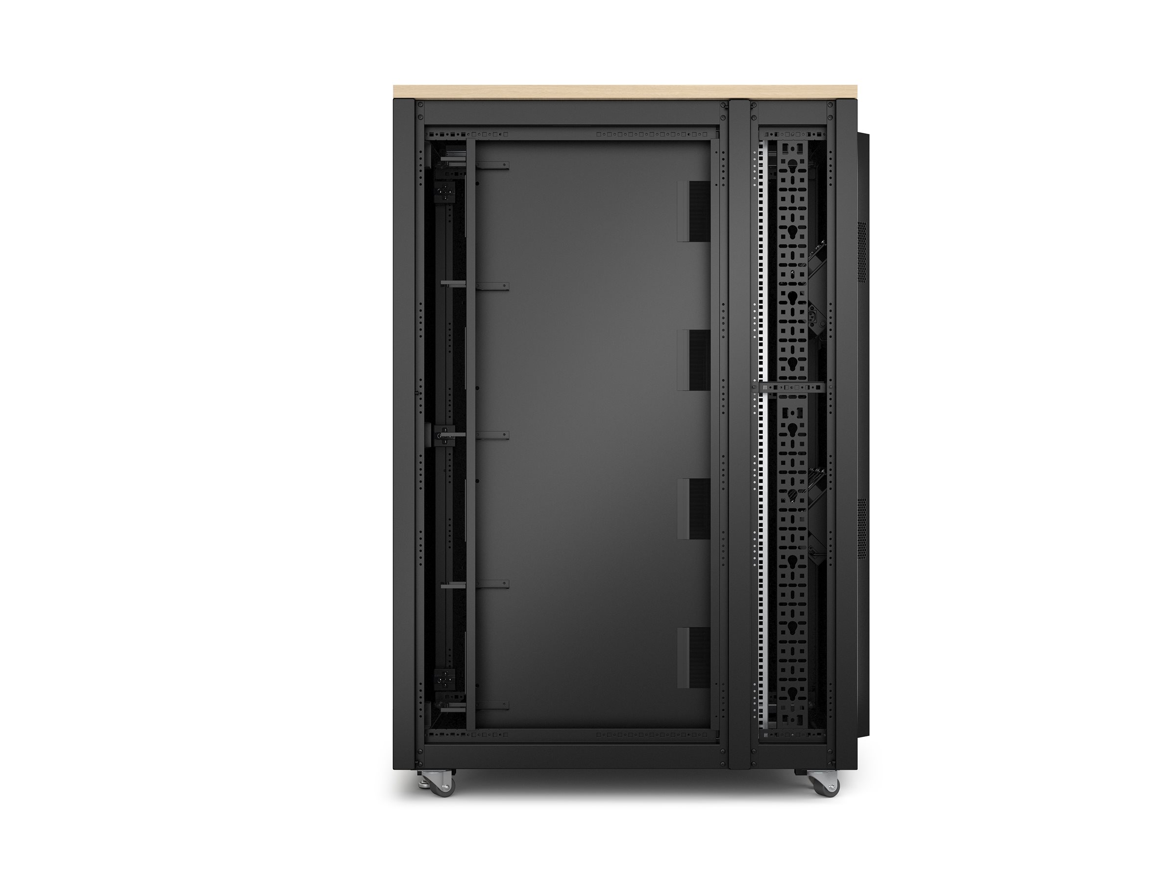 APC NetShelter Soundproof Rack 32U Maple