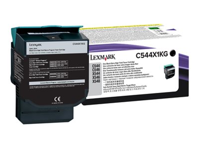 LEXMARK Toner schwarz Rck C544/X544 ca. 6.000 S.
