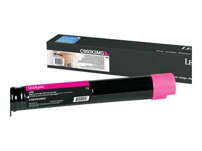 LEXMARK Toner magenta C950 22000 Seiten