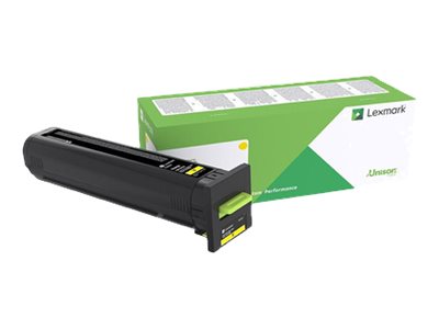 LEXMARK Toner EHY Corporate Yellow 22k