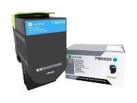 LEXMARK Return Prgm Toner Cyan 3K