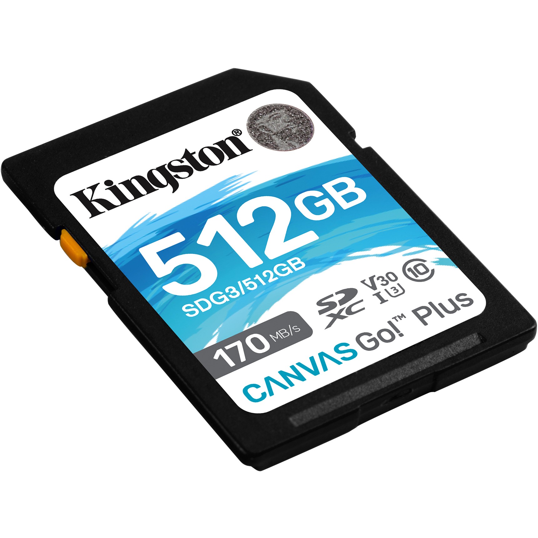 SD Card 512GB Kingston SDXC Canvas Go Plus C10 retail