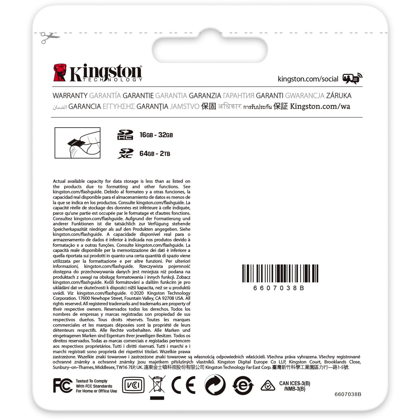 SD Card 512GB Kingston SDXC Canvas Go Plus C10 retail