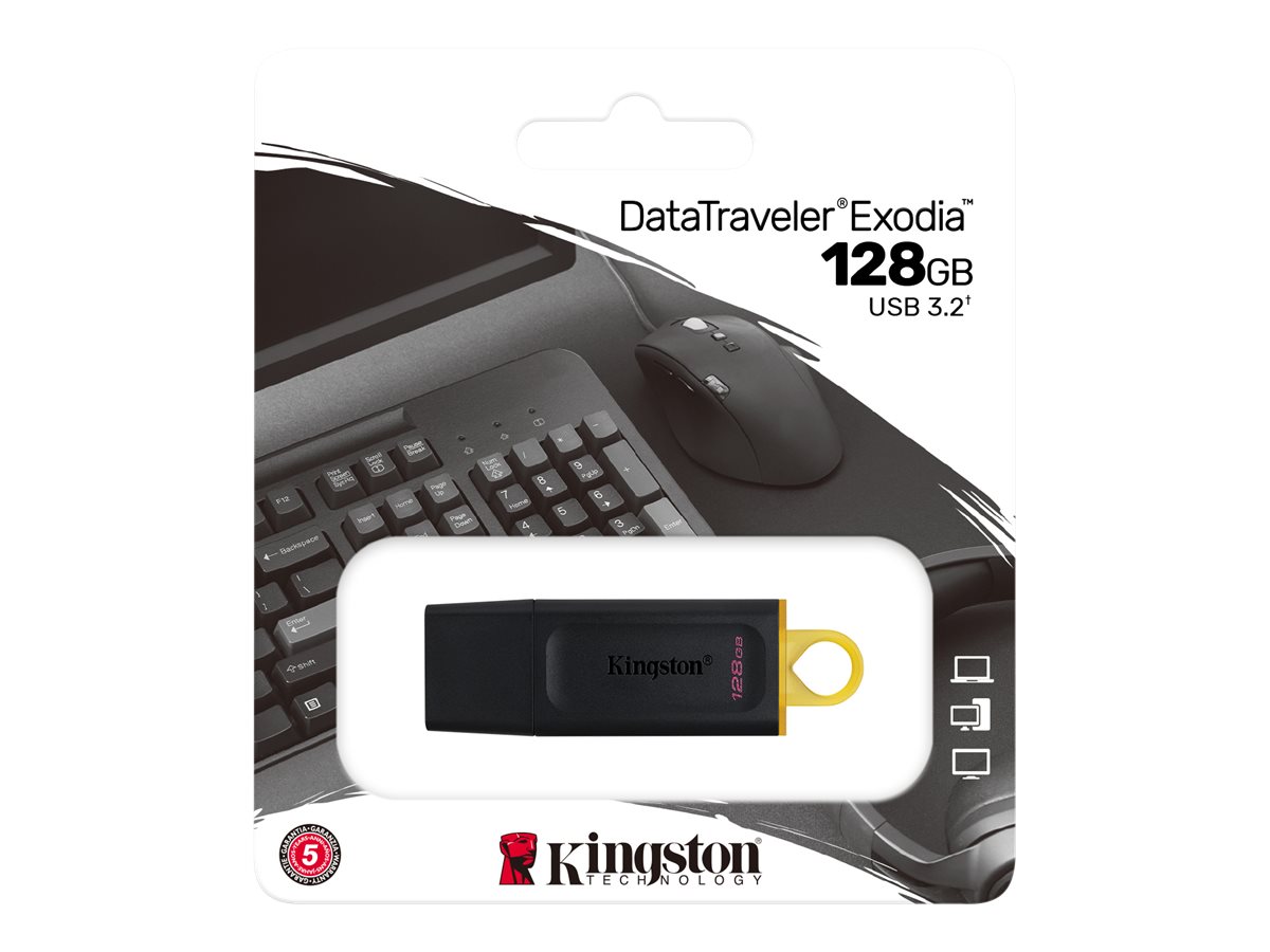 USB-Stick 128GB Kingston DataTraveler DTX  USB 3.2 (BL/YL) retail