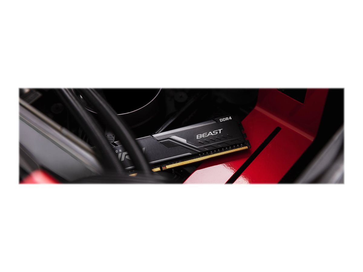 DDR4 128GB PC 3200 CL16 Kingston KIT (4x32GB) FURY Beast Bl Kit