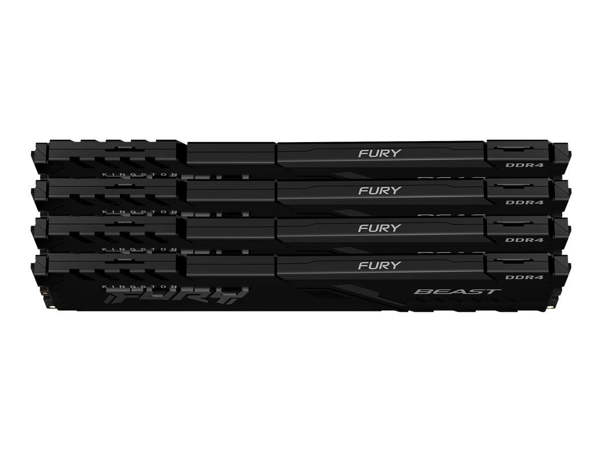 DDR4 128GB PC 3200 CL16 Kingston KIT (4x32GB) FURY Beast Bl Kit