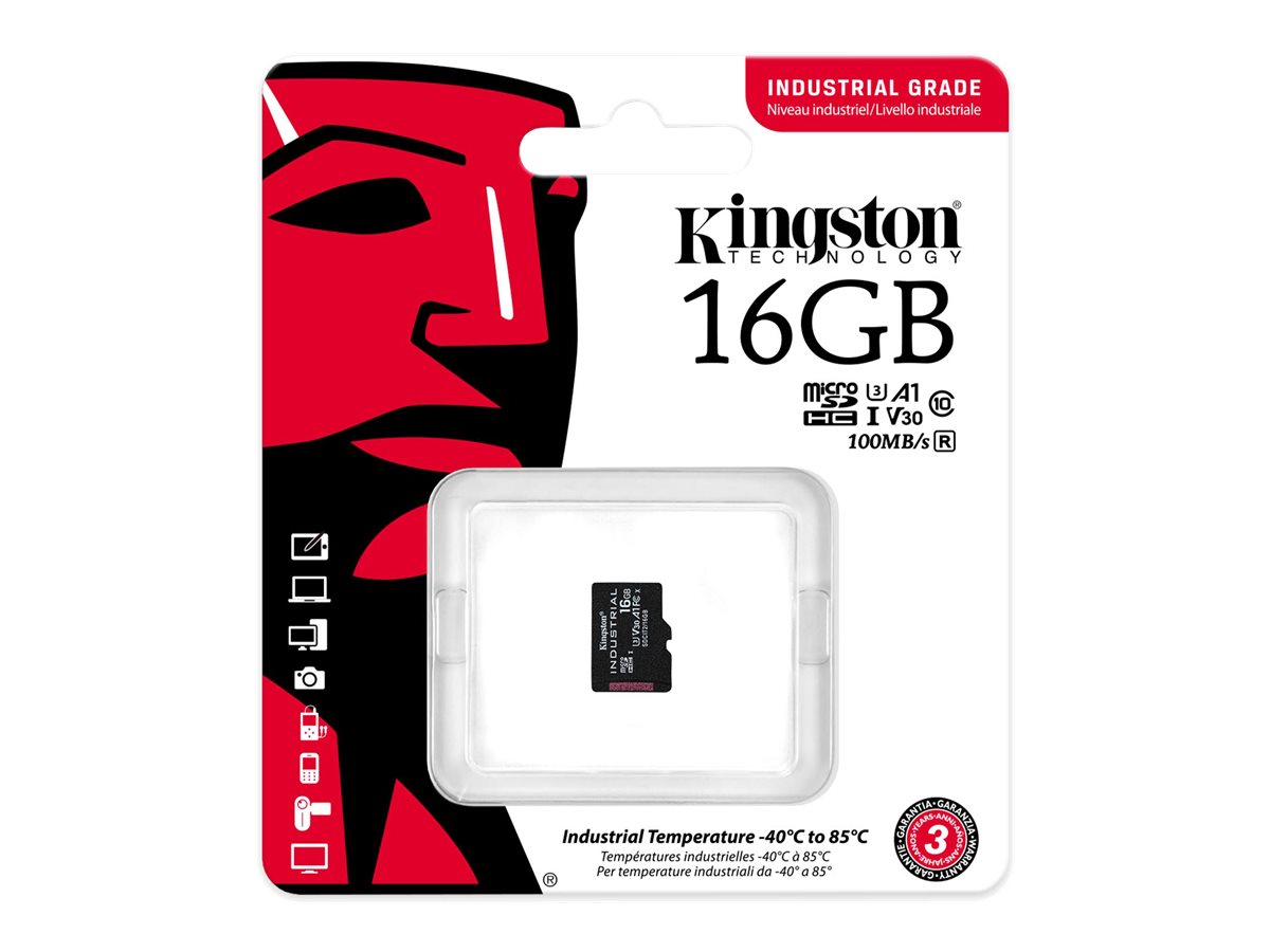 SD MicroSD Card  16GB Kingston SDHC     (Class10) retail