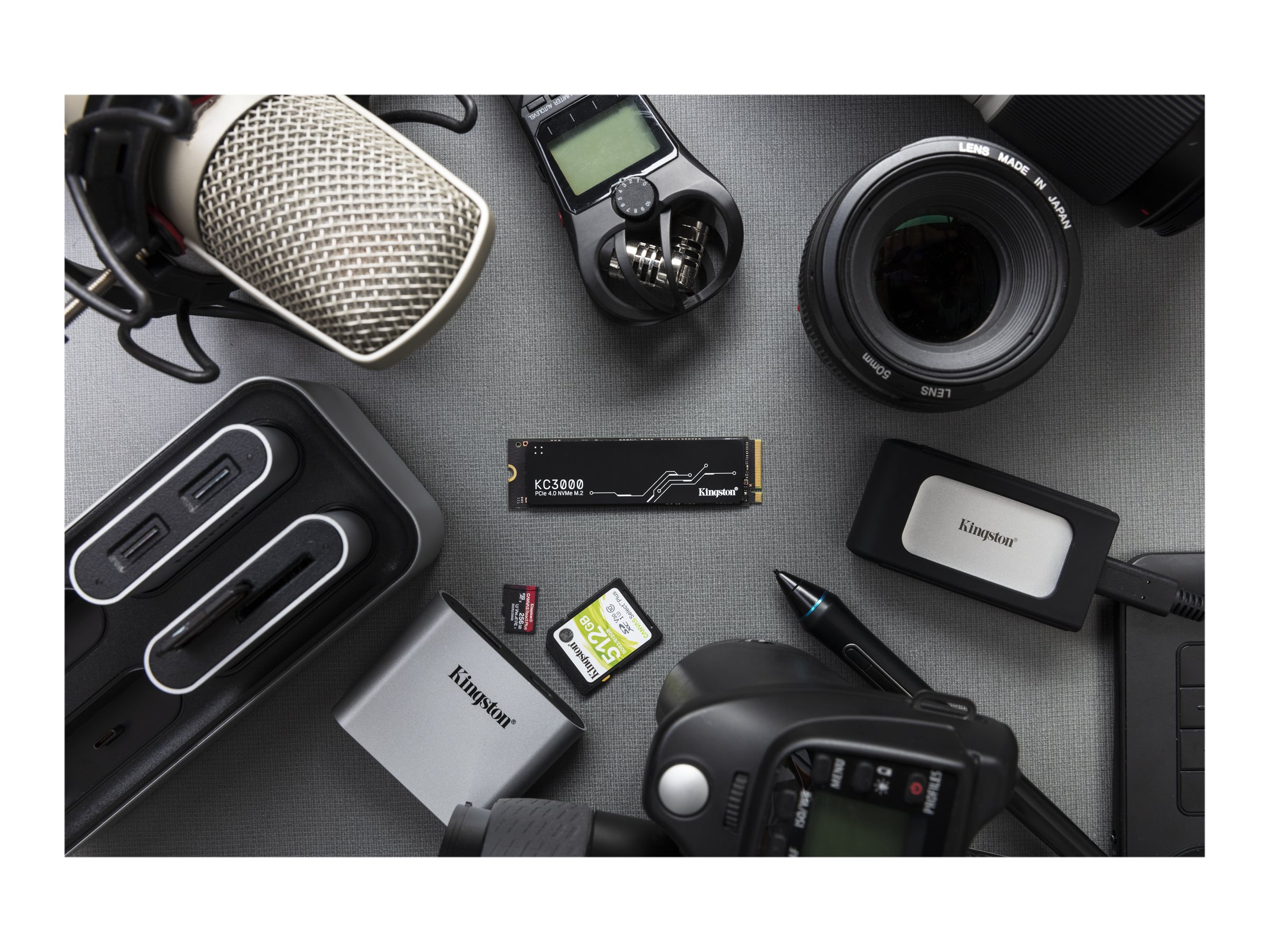 KINGSTON KC3000 4096GB M.2 PCIe