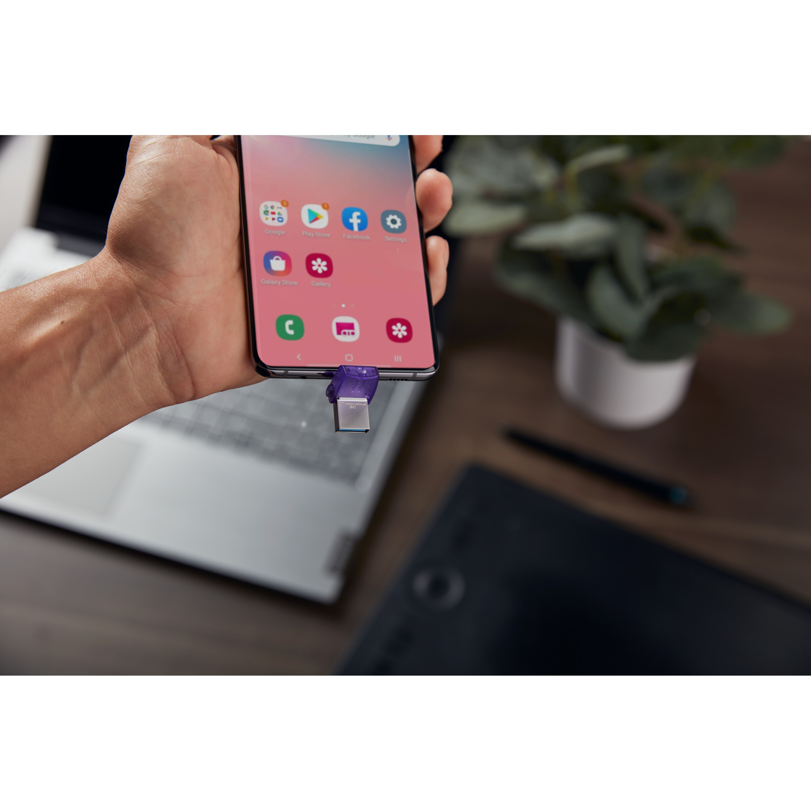 USB-Stick 256GB Kingston DataTraveler microDuo 3C retail