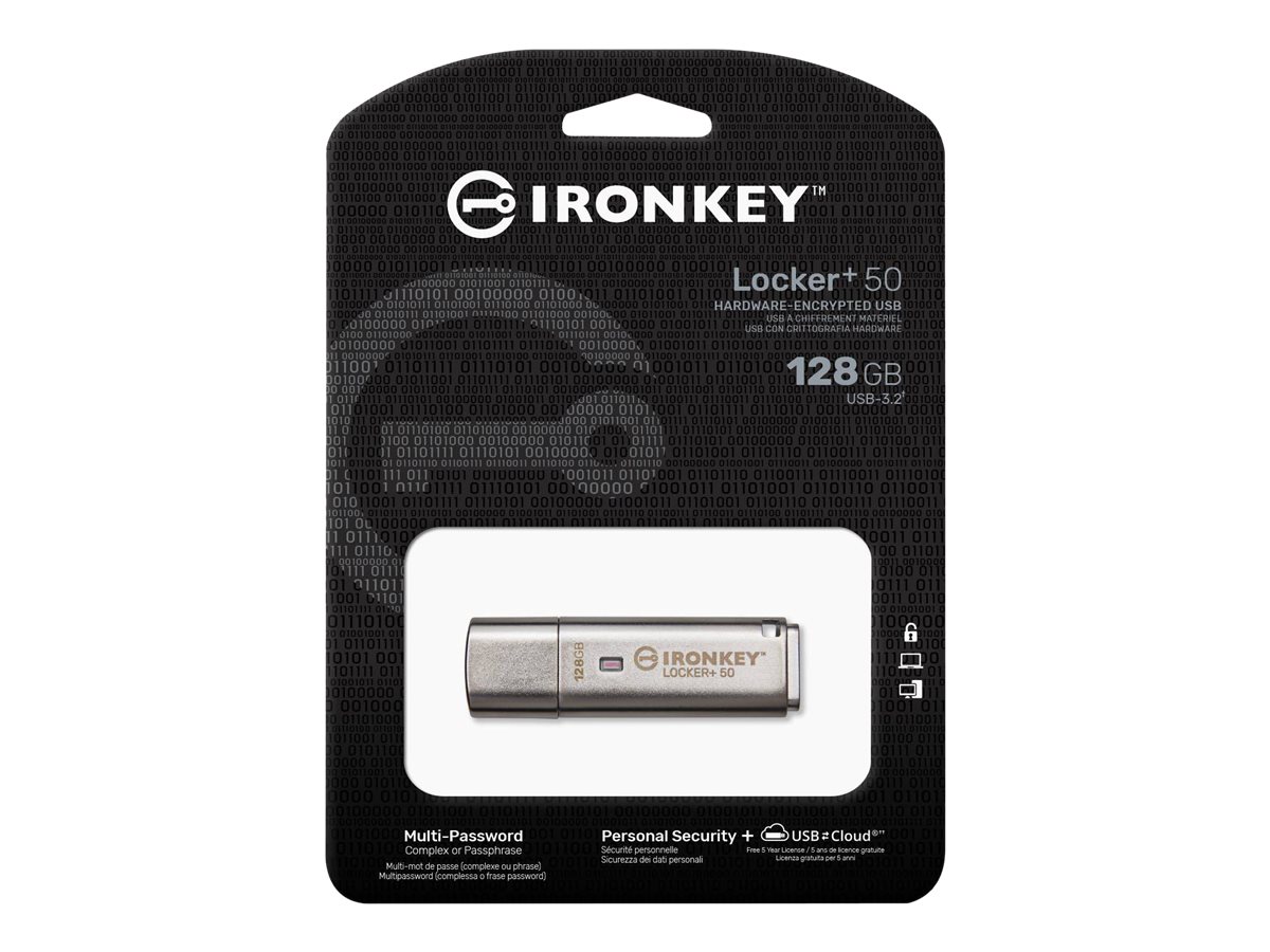 USB-Stick 128GB Kingston IronKey Encryption retail