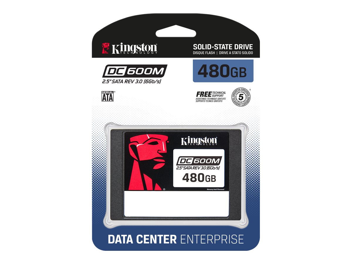 KINGSTON 480GB DC600M 6.35cm 2.5Zoll