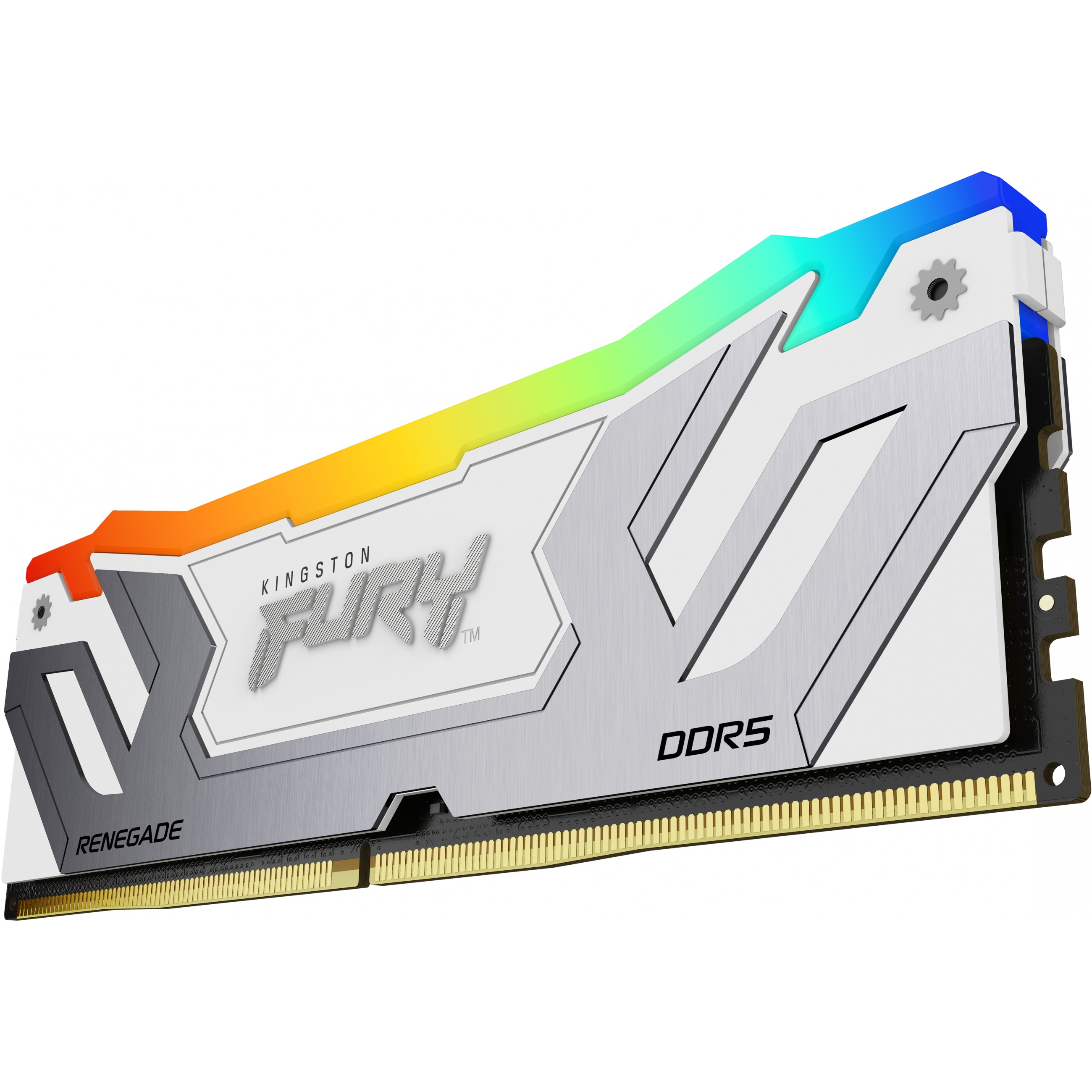 DDR5  24GB PC 8400 CL40 Kingston CU FURY Renegade RGB White retail