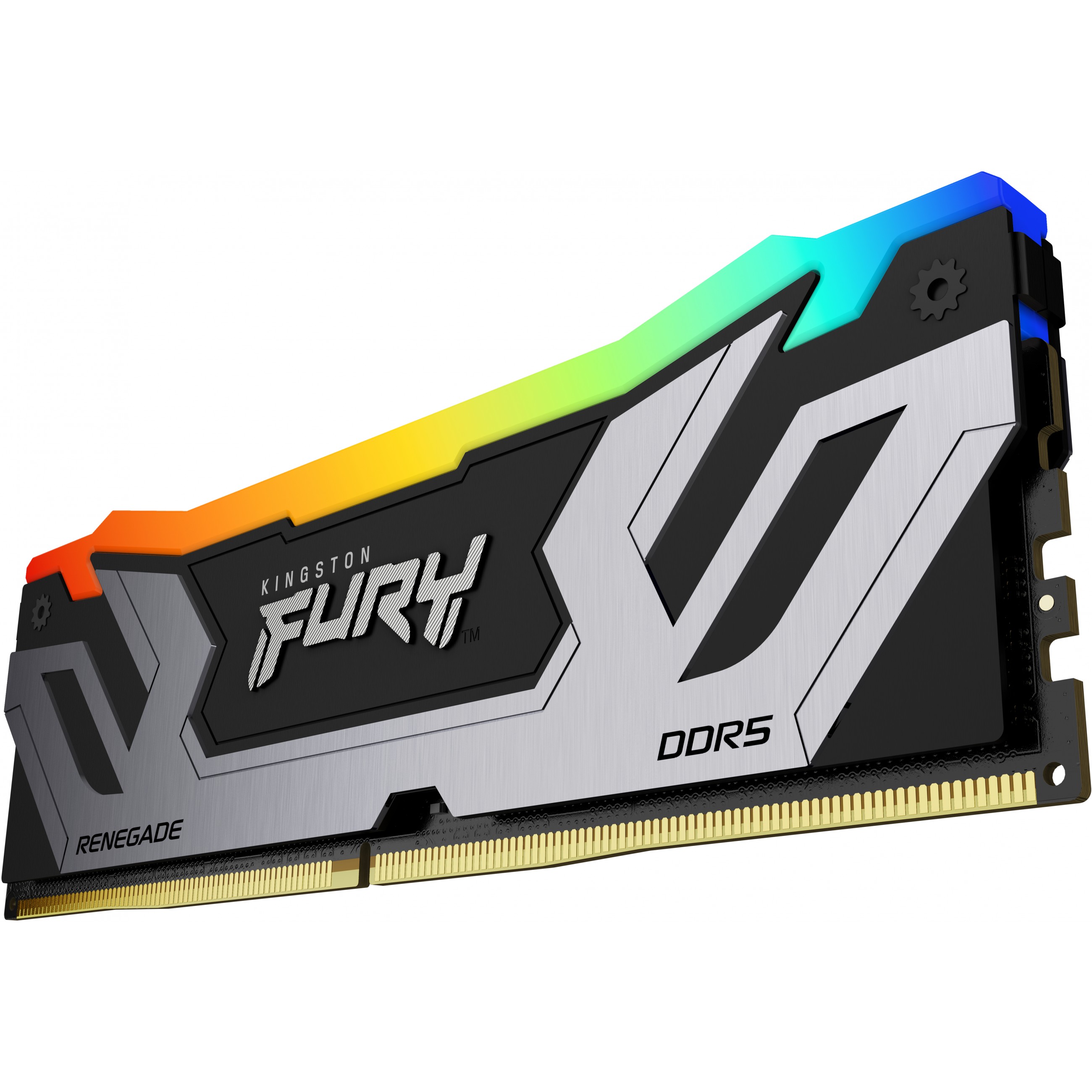 DDR5  24GB PC 8400 CL40 Kingston CU FURY Renegade RGB Silver