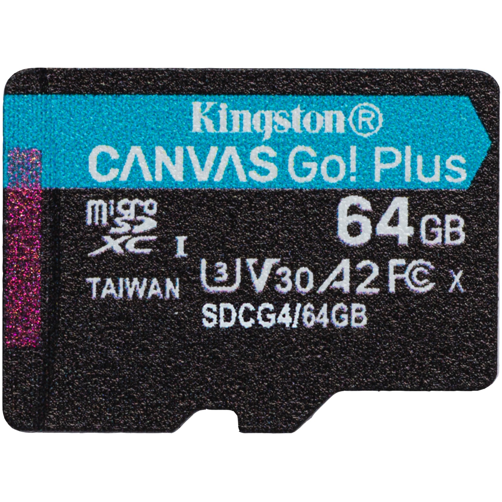 SD MicroSD Card  64GB Kingston SDXC Canvas Go Plus retail