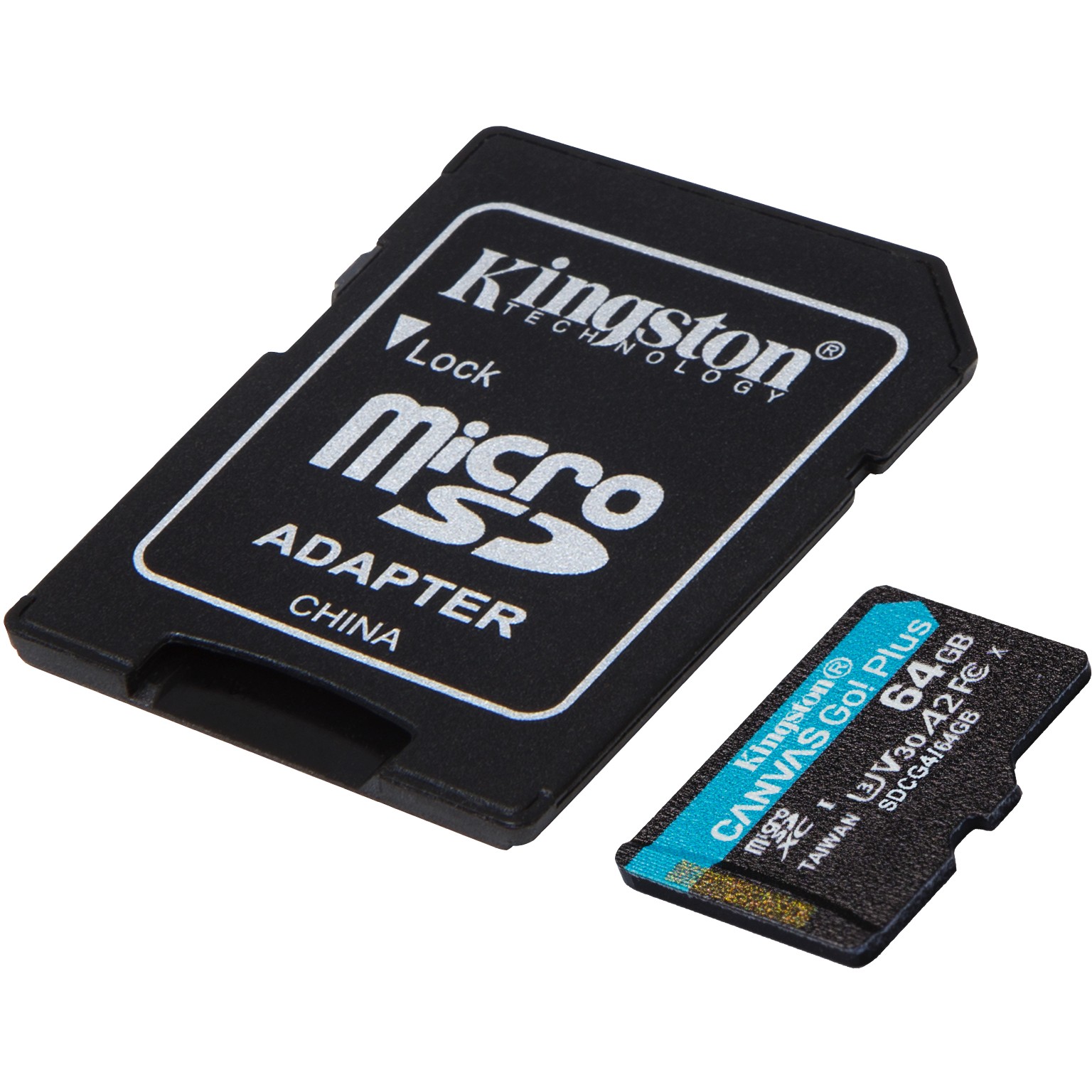 SD MicroSD Card  64GB Kingston SDXC Canvas Go Plus retail