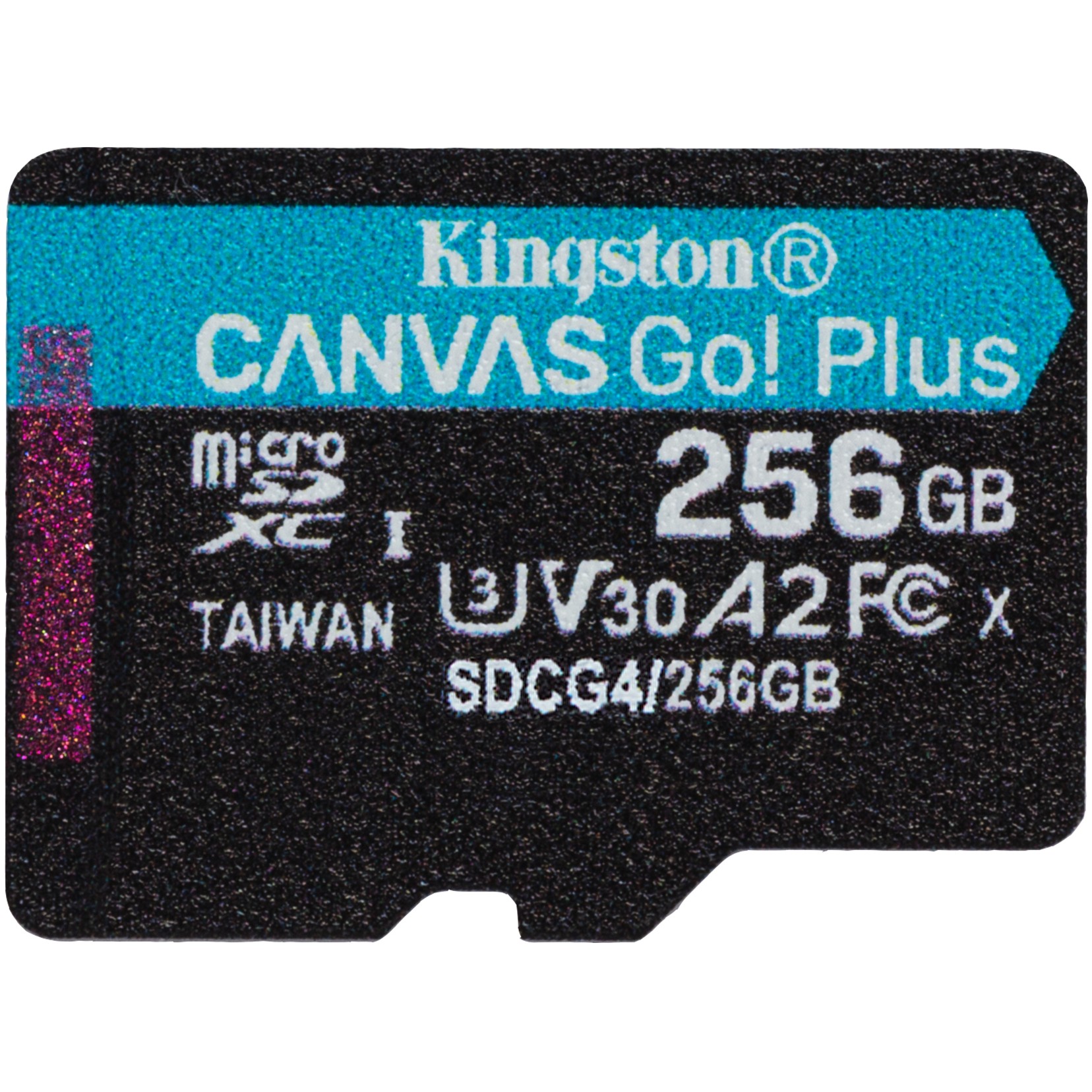 SD MicroSD Card 256GB Kingston SDXC Canvas Go Plus retail