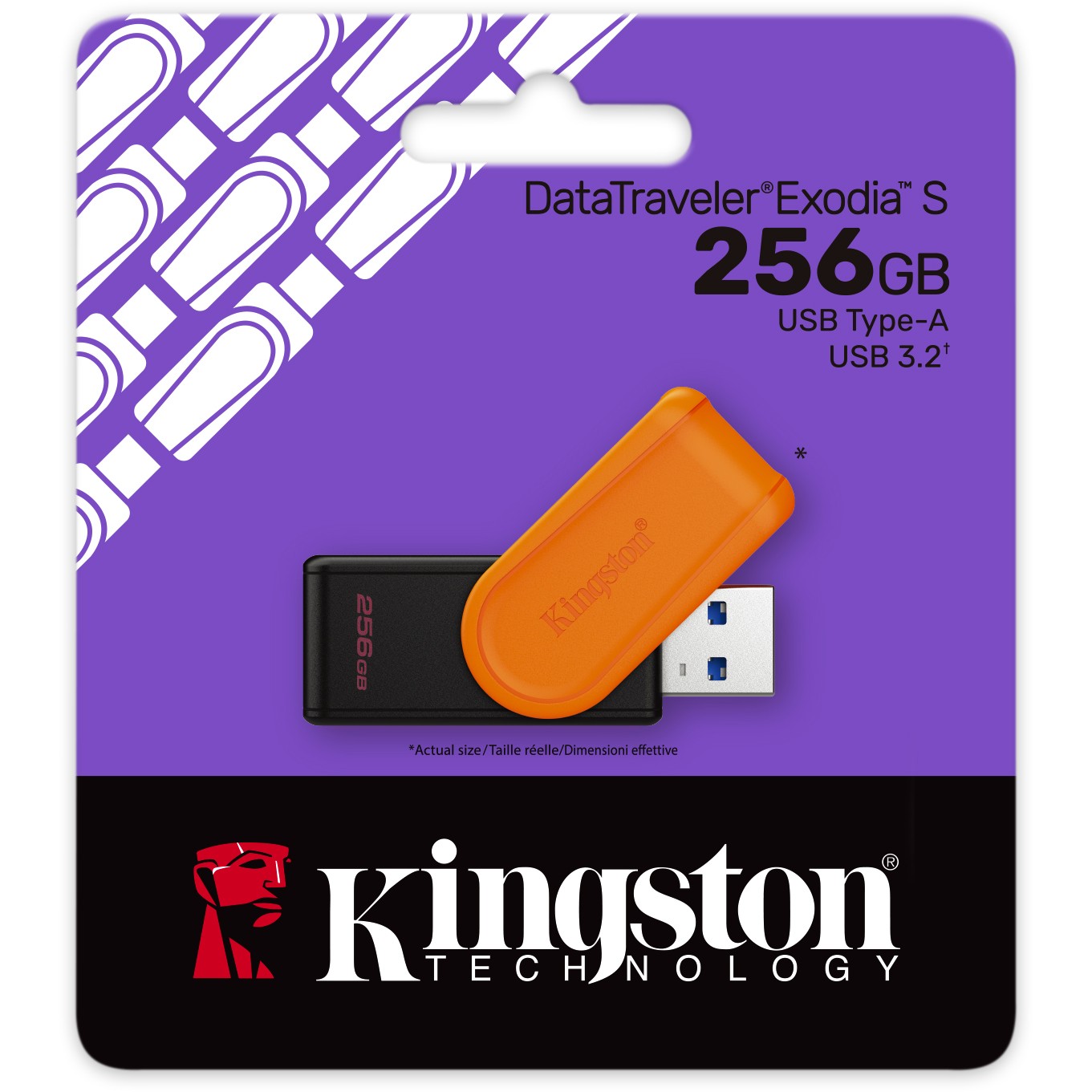 USB-Stick 256GB Kingston DataTraveler Exodia S USB 3.2 retail