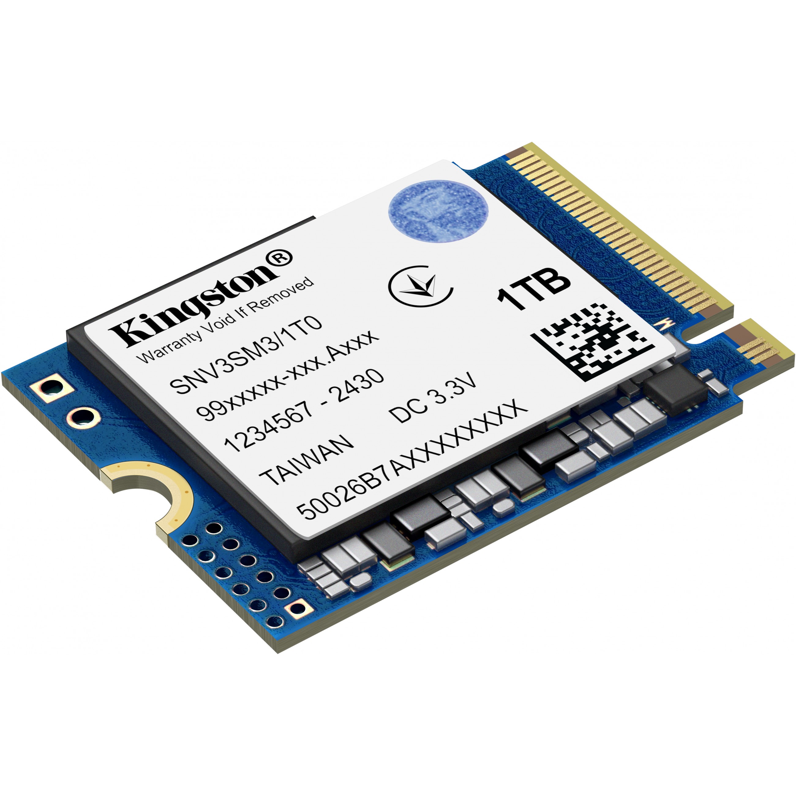 SSD    1TB Kingston M.2  PCI-E   NVMe Gen4 NV3 2230 retail