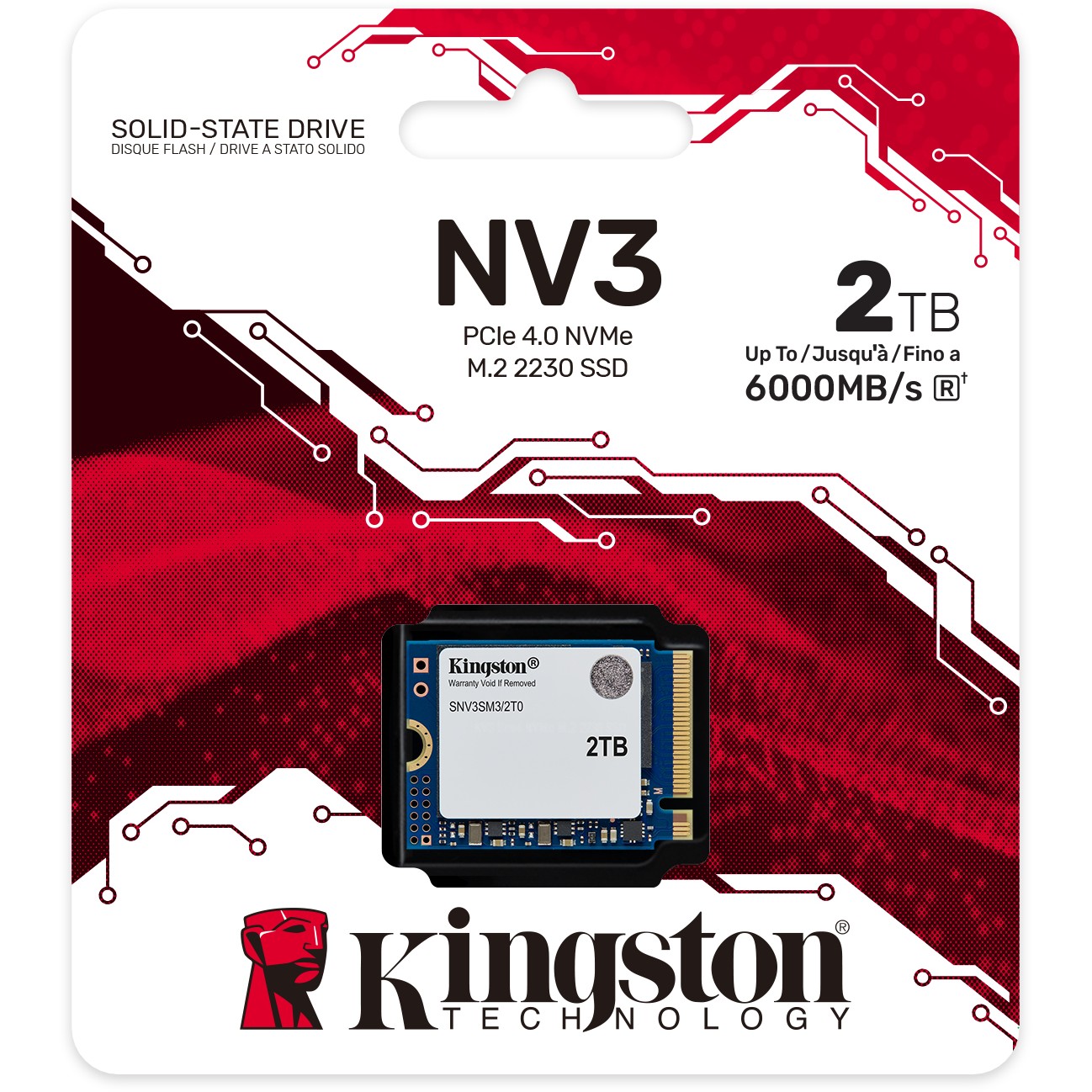 KINGSTON 2000GB NV3 M.2 2230 PCIe 4.0