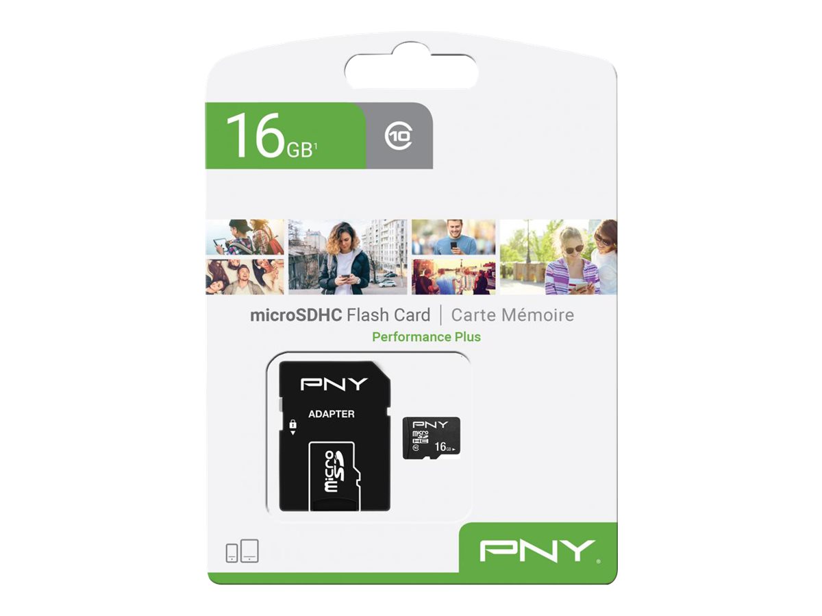 PNY Micro SD Card Performance Plus 16GB