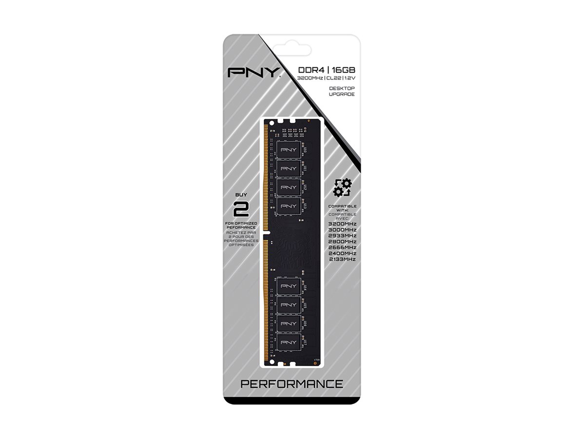 DDR4 16GB PC 3200 CL22  PNY 1,2V retail