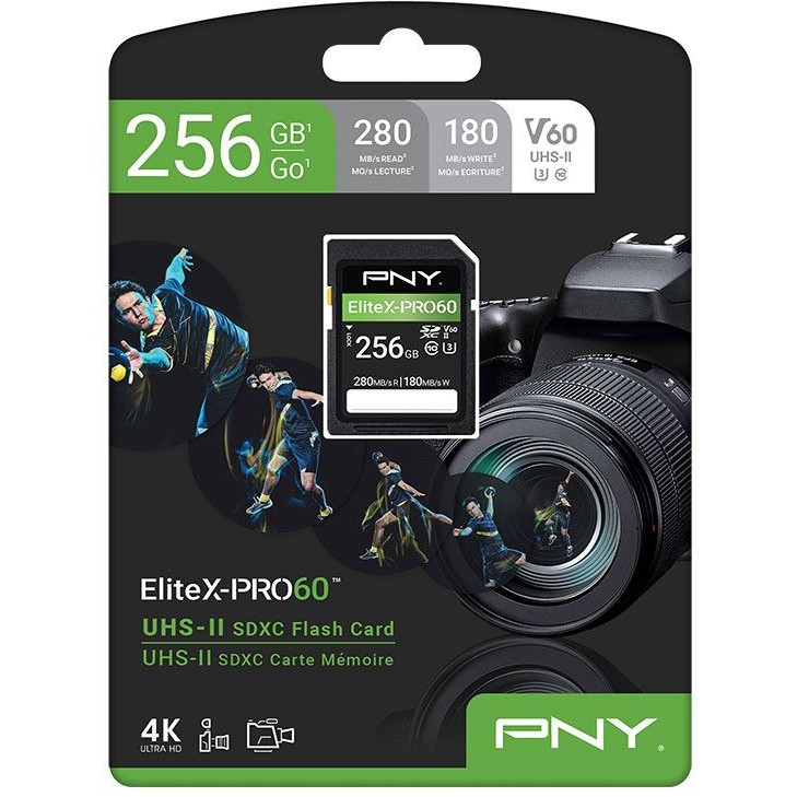 PNY SD EliteX-PRO 60 UHS-II 256GB