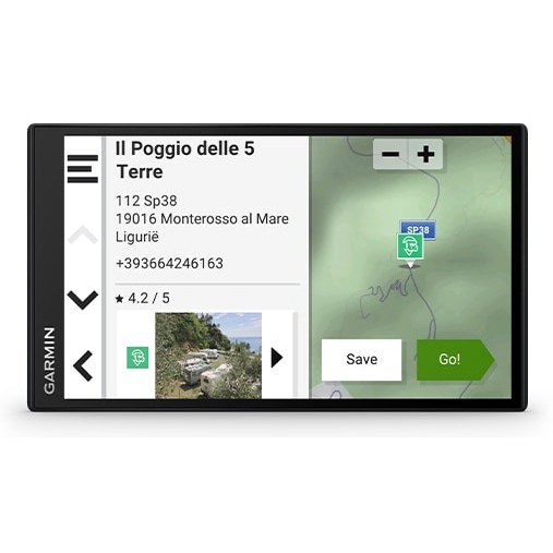 Garmin Camper 795 navigator