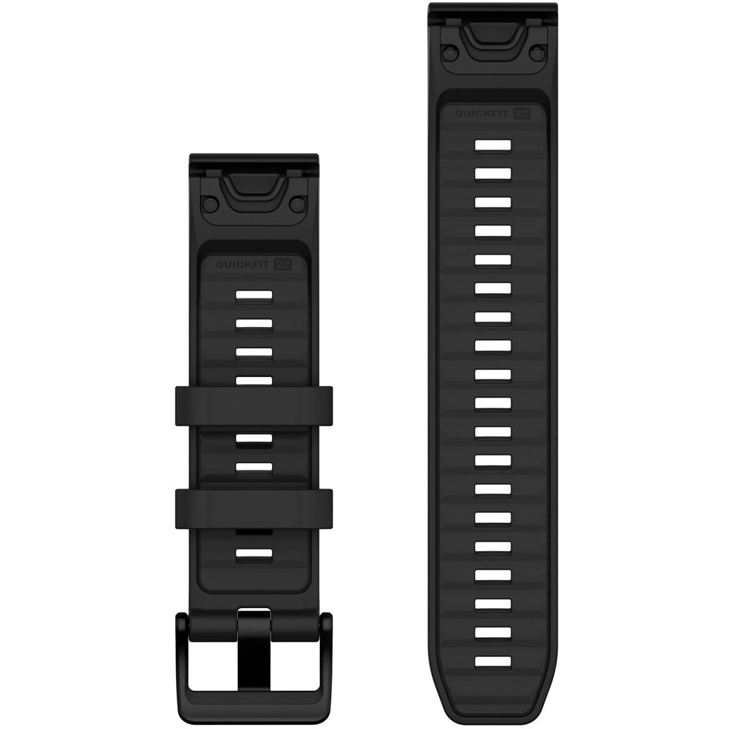 Garmin Ersatzarmband QuickFit 22mm Silikon Schwarz