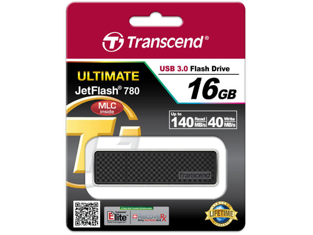 USB-Stick  16GB Transcend JetFlash 780 USB3.1 140/40MB/s