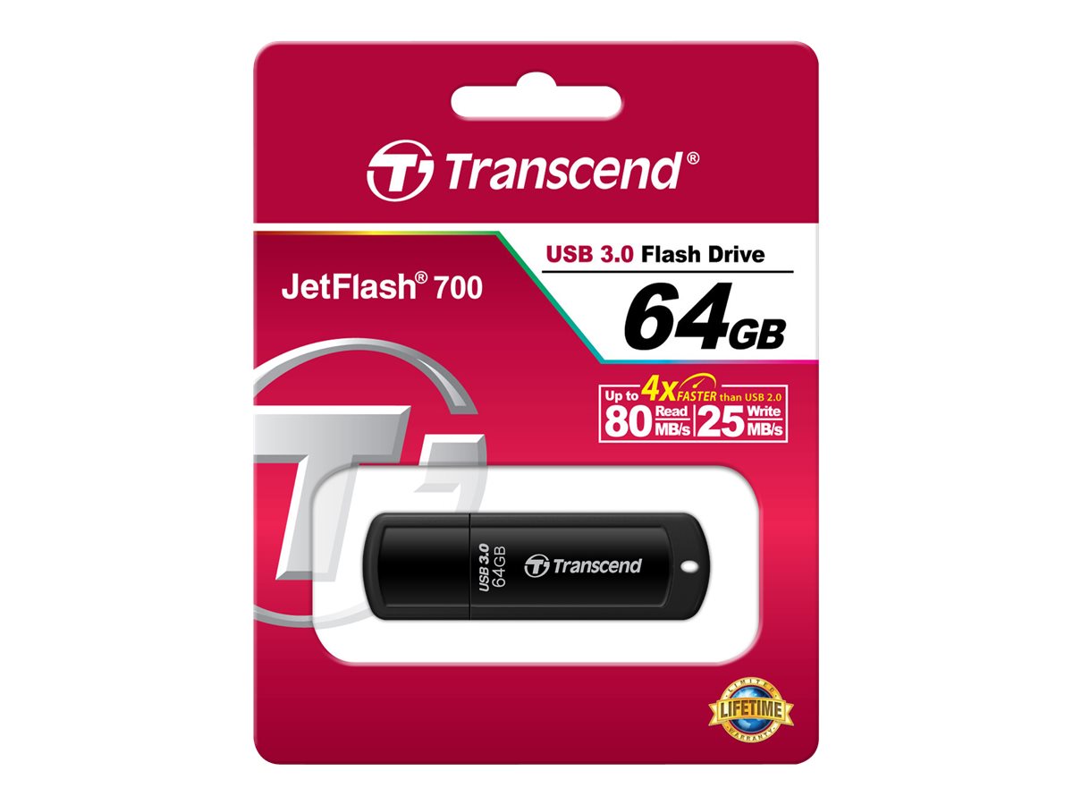 TRANSCEND JetFlash 700 64GB USB 3.0