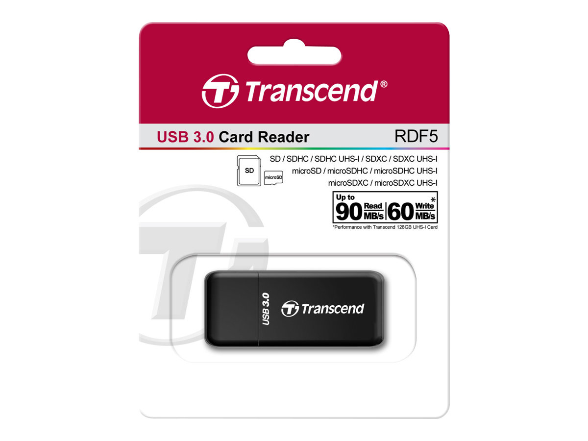 TRANSCEND RDF5 Card Reader USB 3.0 schwa