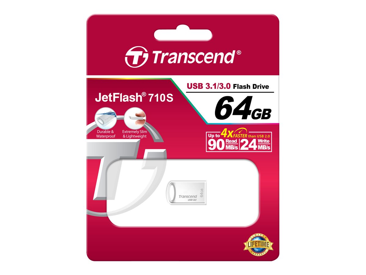 TRANSCEND JetFlash 710S 64GB USB 3.1