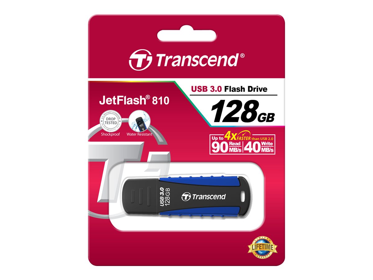 USB-Stick 128GB Transcend JetFlash 810 USB3.1 90/40MB/s