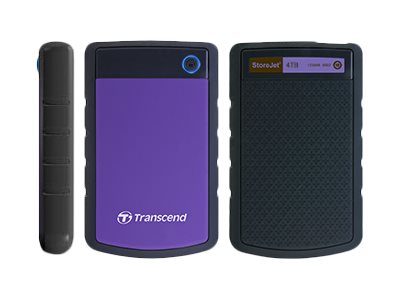 Transcend 6.3cm   4TB USB3.1 StoreJet 25H3P Purple