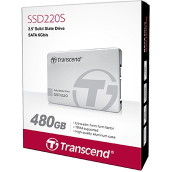 TRANSCEND SSD220S SSD 480GB intern