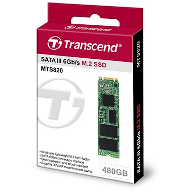 SSD 480GB Transcend M.2 MTS820S (M.2 2280) 3D NAND, SATA3