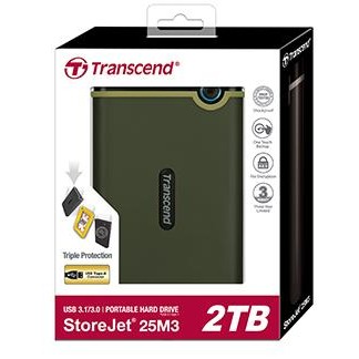 Transcend 6.3cm   1TB USB3.1 StoreJet 25M3G Military Green
