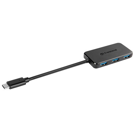 USB-HUB  4-Port Transcend USB3.1 TYPE-C HUB2C  ohne Netzteil