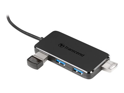 USB-HUB  4-Port Transcend USB3.1 TYPE-C HUB2C  ohne Netzteil