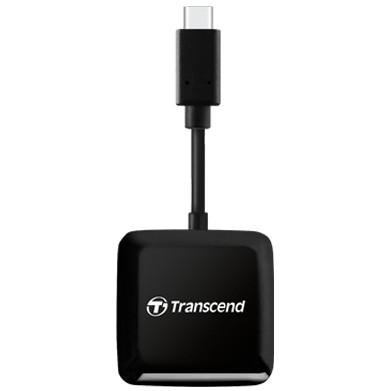 Card Reader Transcend TS-RDC3, SD/microSD, USB3.2, Type C