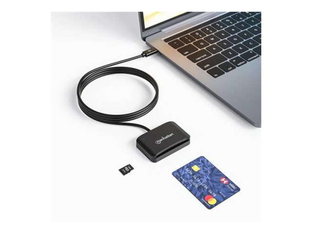 MH USB-C Chipkartenleser mit microSD