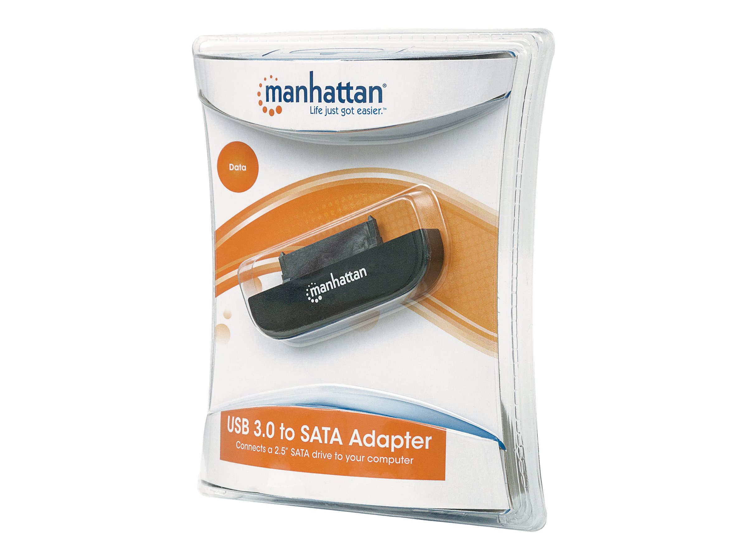 MANHATTAN USB Adapter USB 3.0 -> SATA 6,3cm