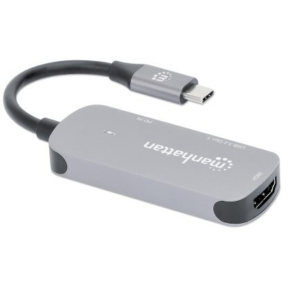MANHATTAN USB-C auf HDMI 3-in-1 Docking-Konverter mit PD
