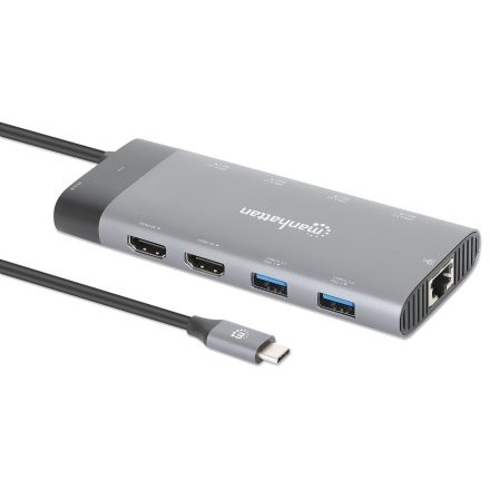 MH USB-C PD 10-in-1 2-Monitor 8K Docking