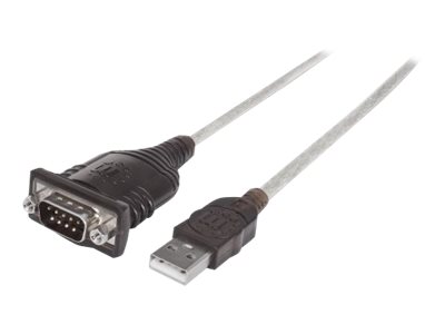 MANHATTAN USB Adapter A -> seriell (RS-232) St Modul 1,80m
