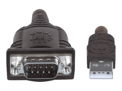 MANHATTAN USB Adapter A -> seriell (RS-232) St Modul 0,45m